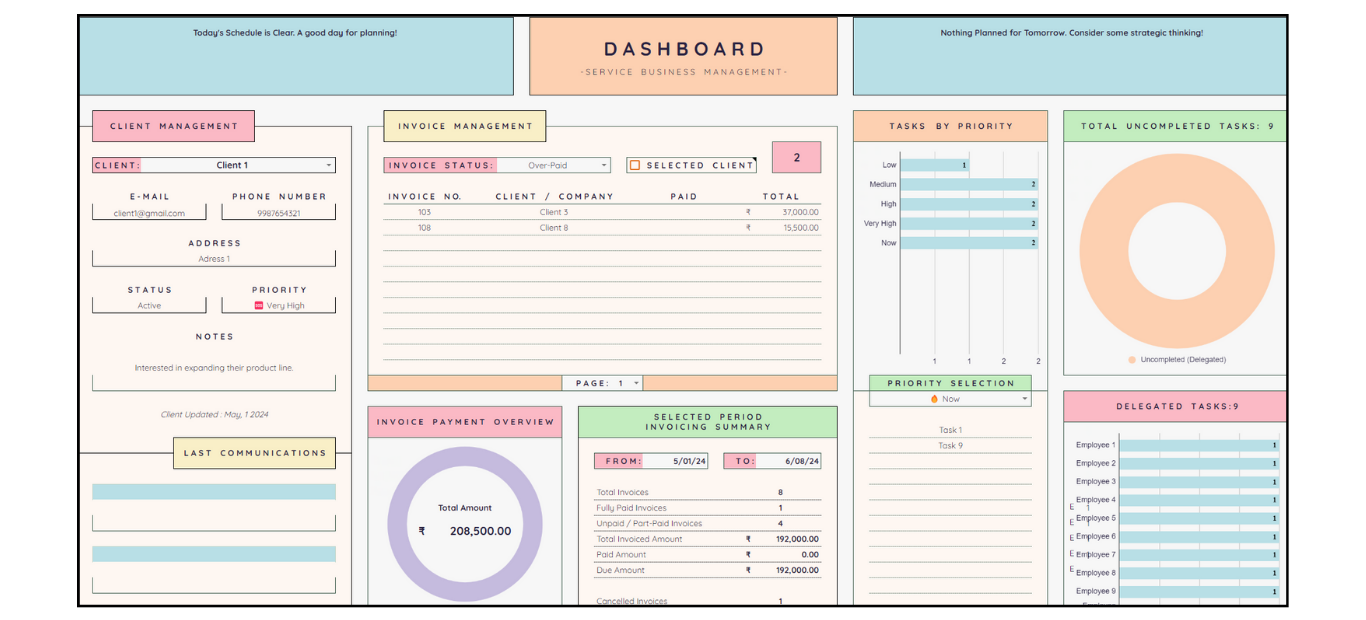 Smart Excel CRM